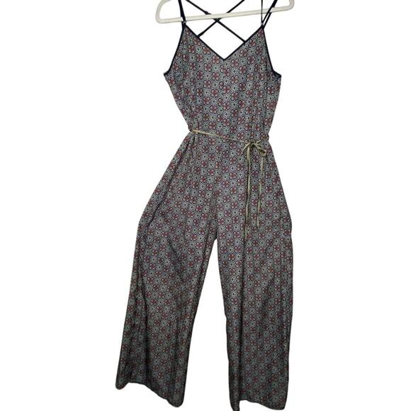 SANS SOUCI Kaleidoscope Print Jumpsuit Size Medium - Picture 11 of 11